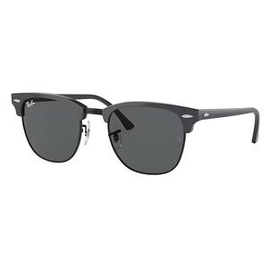 Ray-Ban Clubmaster Classic Black and Brown Sunglasses